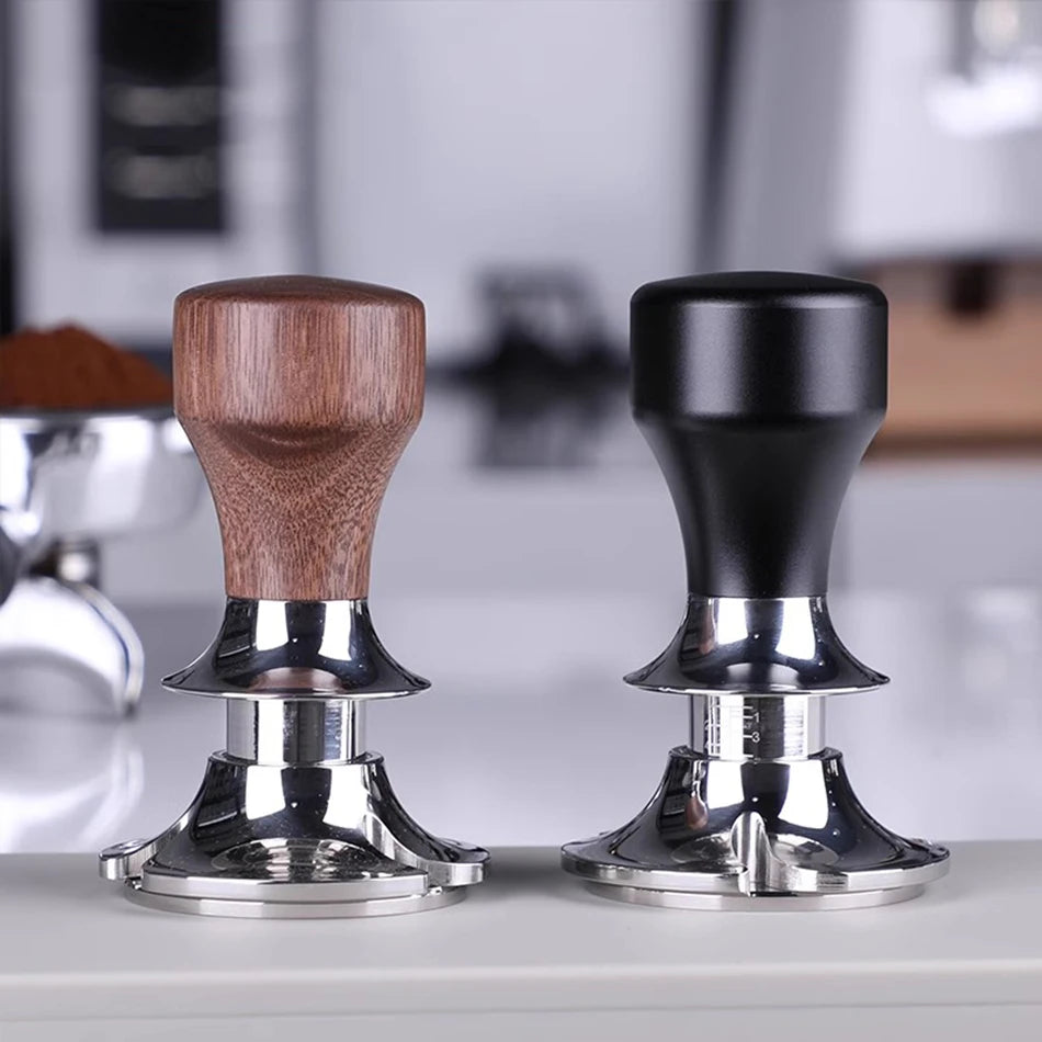 Premium Self-Leveling Espresso Tamper