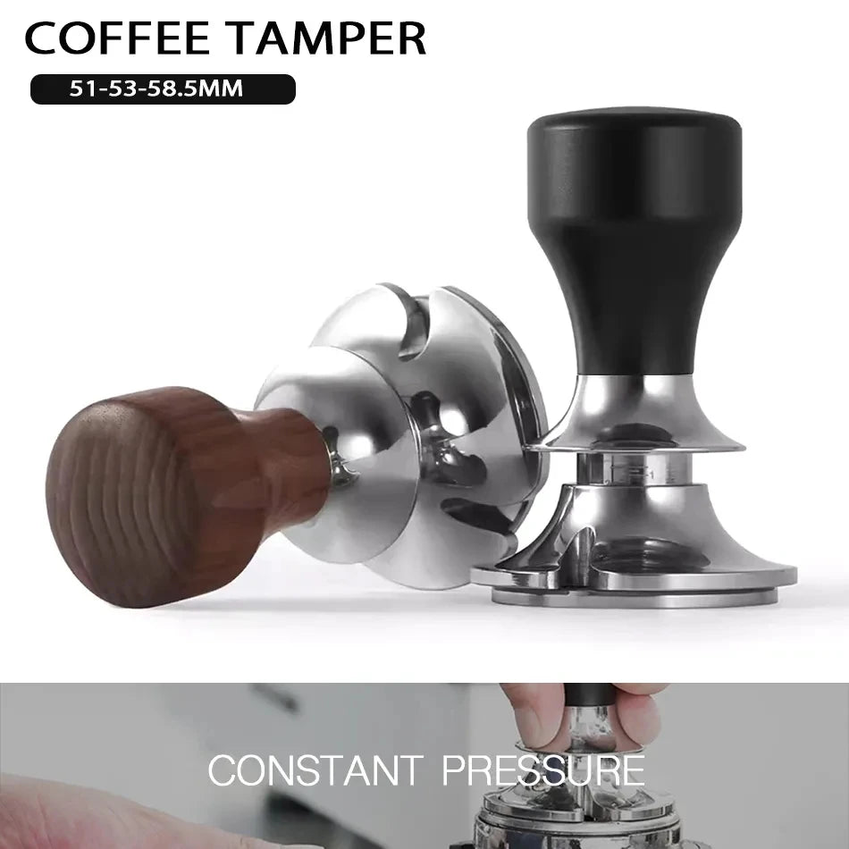 Premium Self-Leveling Espresso Tamper