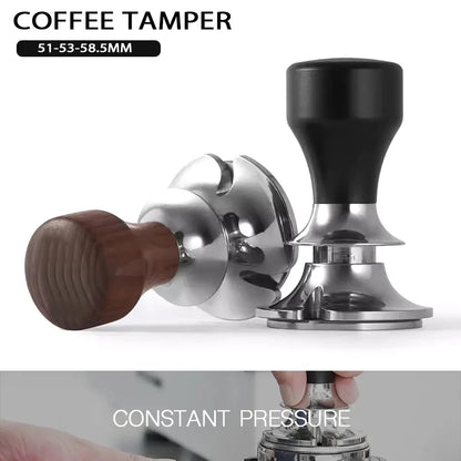 Premium Self-Leveling Espresso Tamper